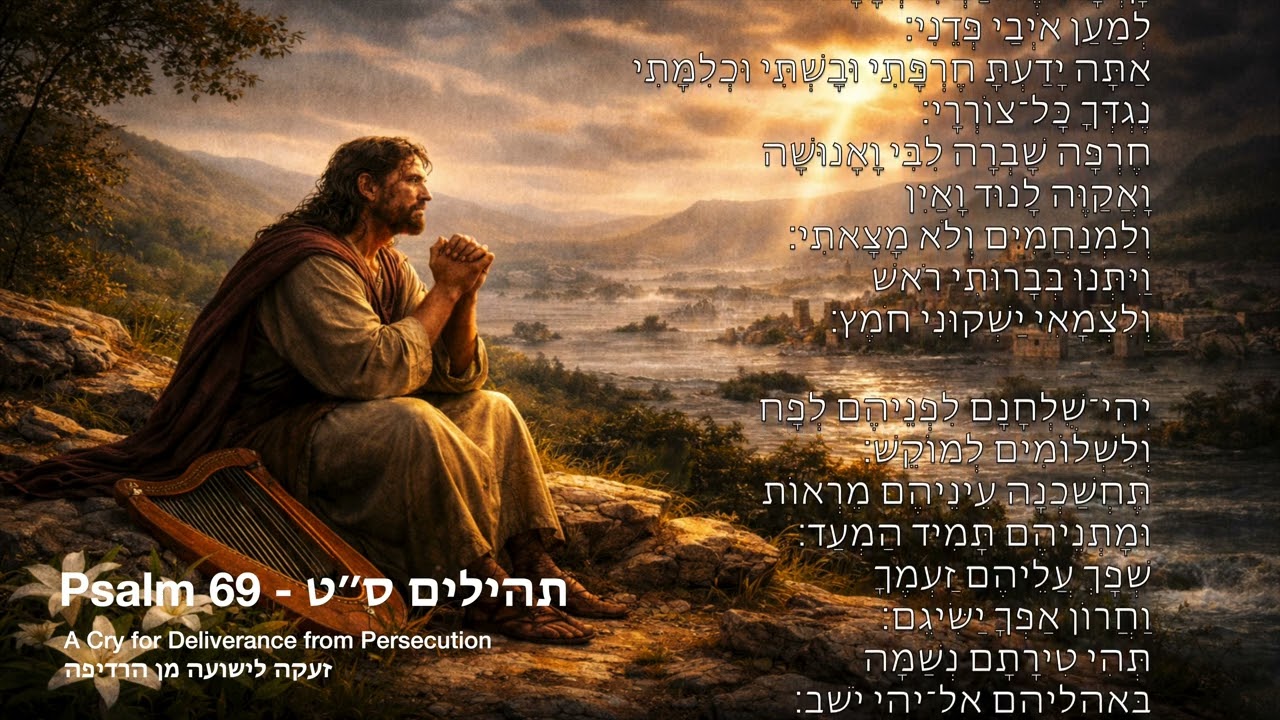 Psalm 69 - תהילים ס״ט – Hebrew Version | Psalms Music Project