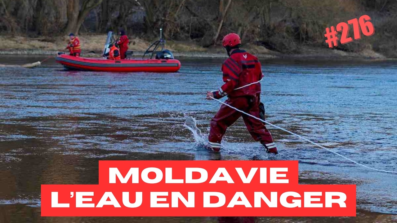 État d'alerte sur la pollution du Dniestr en Moldavie après une attaque russe
