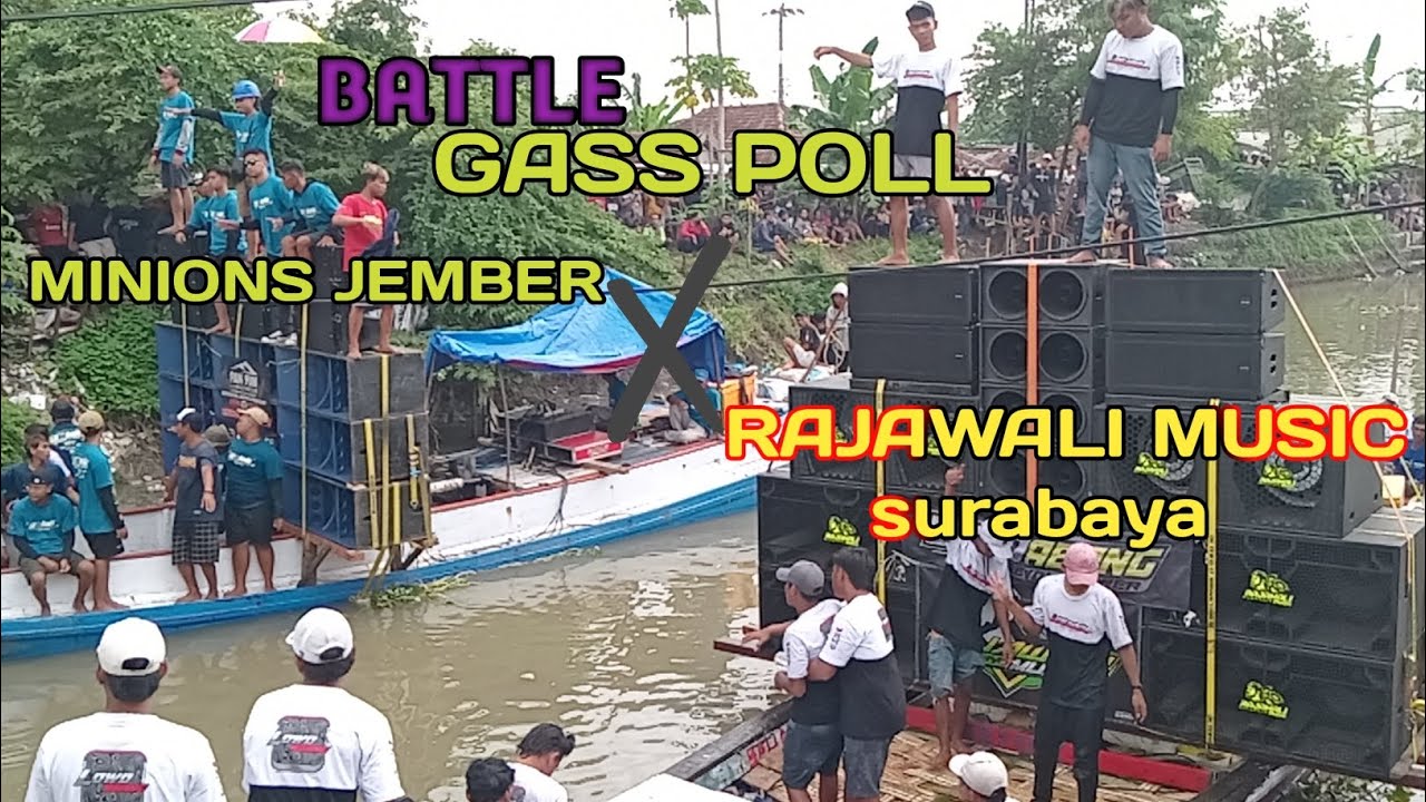 BATTLE RAJAWALI MUSIC SURABAYA TITISAN BREWOG X MINIONS JEMBER || PESERTA SEDEKAH LAUT NYADRAN