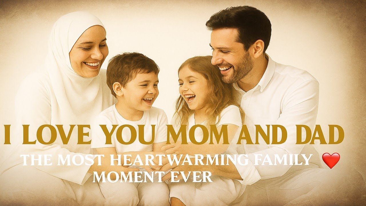 I Love You Mom and Dad | The Most Heartwarming Family Moment Ever ❤️