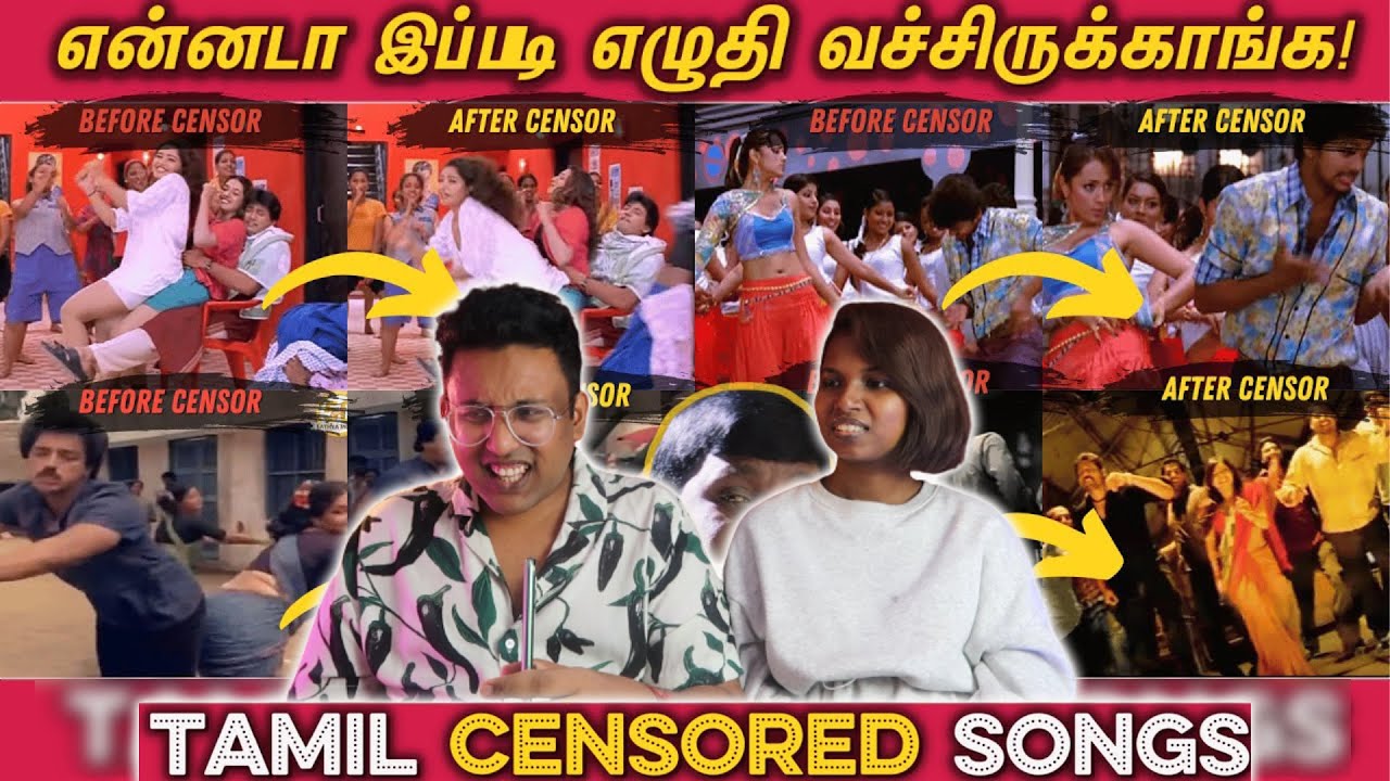 YENNA SIR ITHELLAM !! 😂| Censored Lyrics in Tamil Songs | Ramstk Family@CinemaTicketTamil