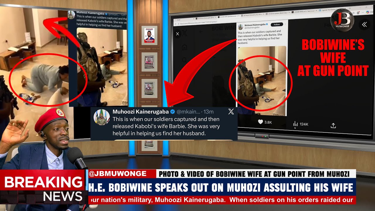 H.E. Bobiwine avudeyo nayogera Kubigenda Maaso Ebya Muhoozi okupostinga ebifanayi bya Barbie.