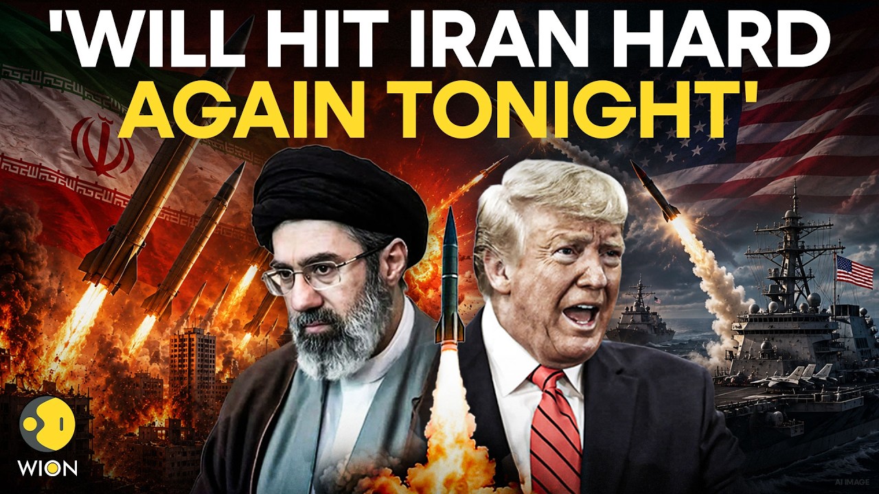 US-Iran War LIVE: Trump Declares Biggest Attack On Iran Tonight, Targets Tehran's Energy Grid