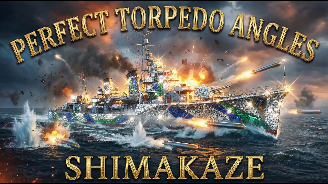 What Happens When a Shimakaze Gets Perfect Torpedo Angles All Match? | WoWs: Legends