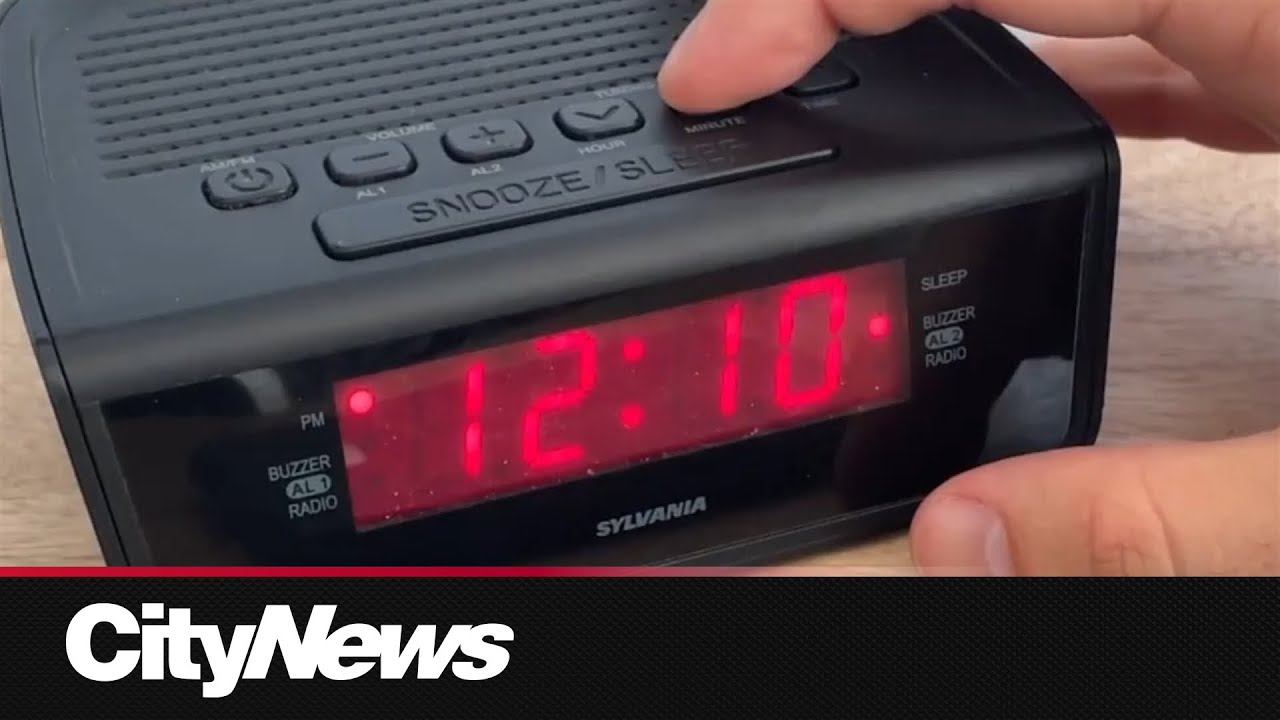 Clocks move ahead one hour Sunday morning