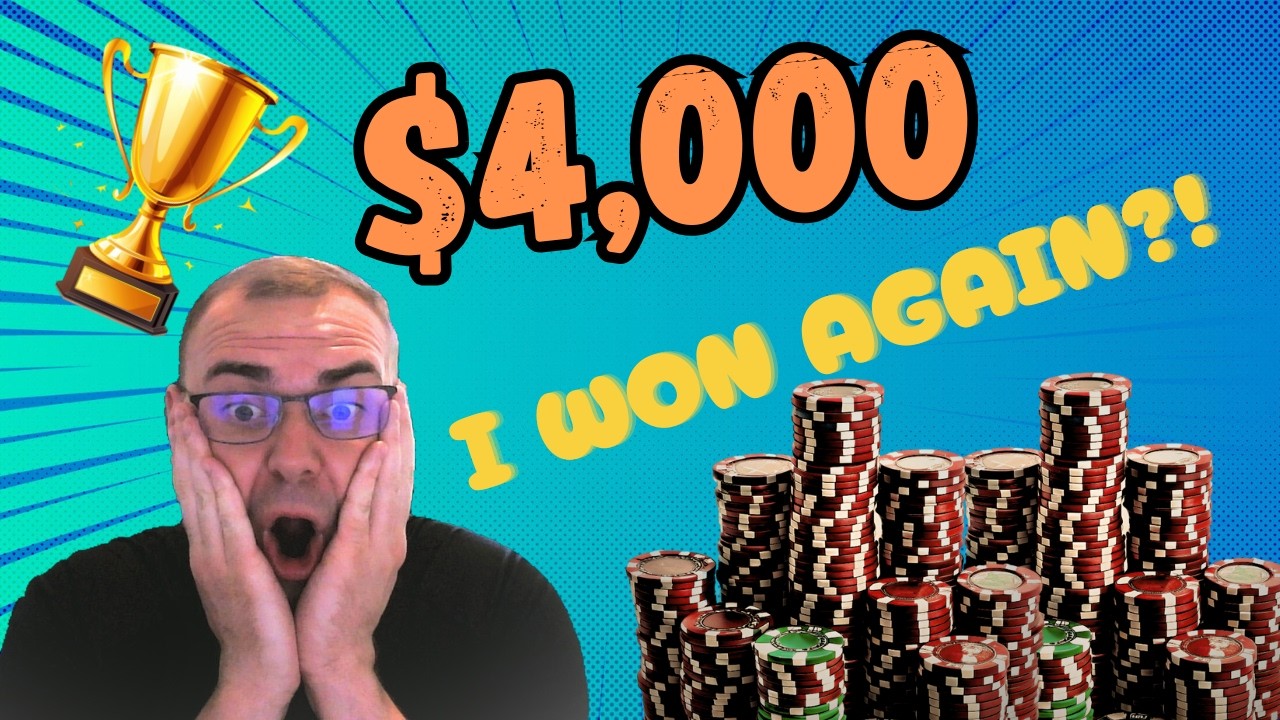 I Doubled My Biggest Poker Win… AGAIN! ($4,000 Score)