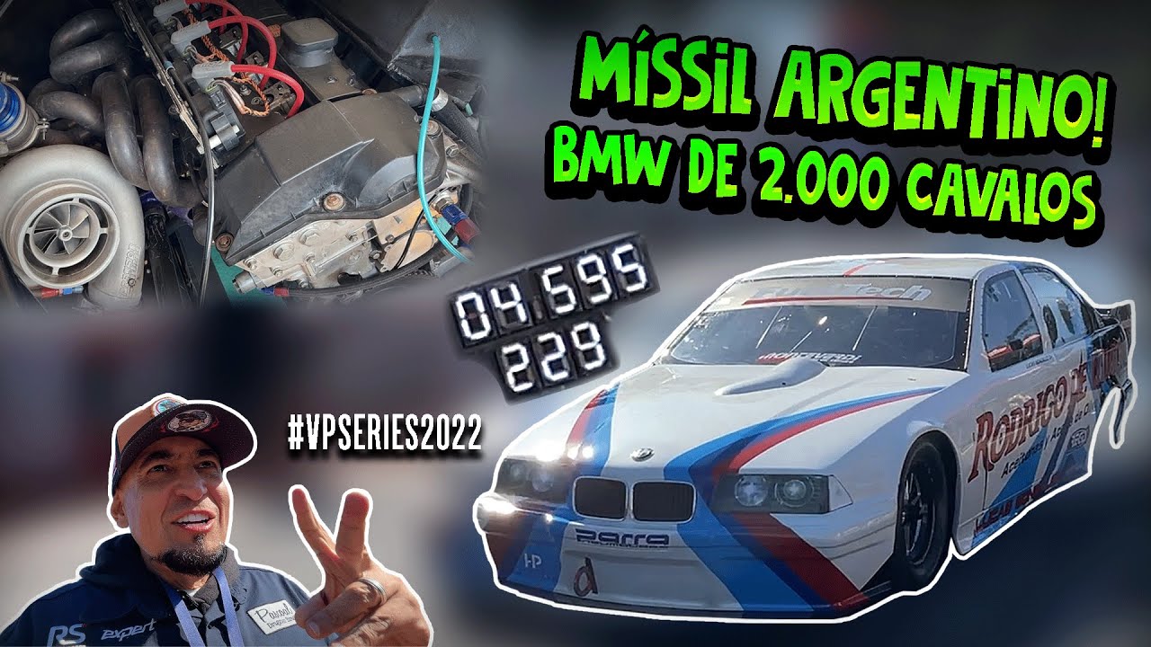Míssil argentino! BMW de 2.000 cavalos
