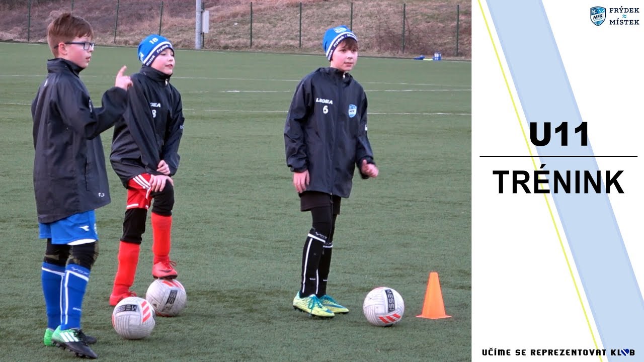 U11 v tréninkové akci