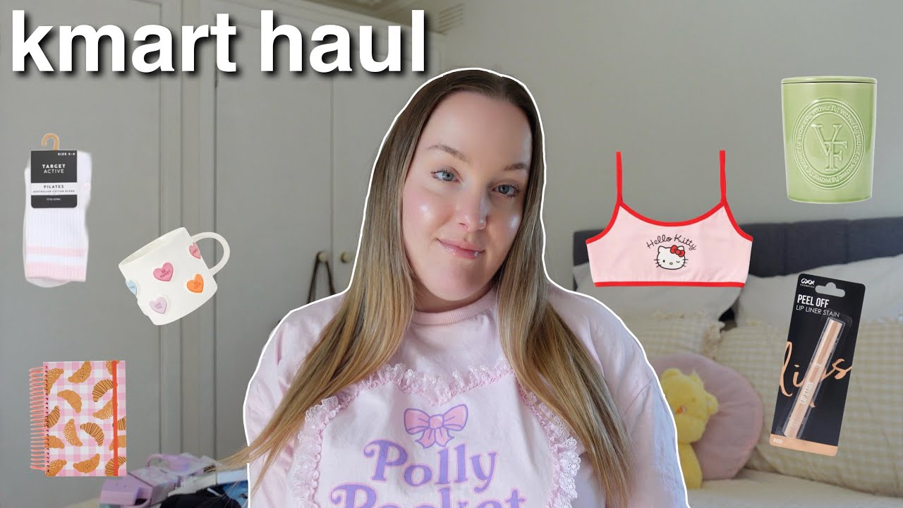 come to kmart with me, I needed retail therapy! new arrivals, that girl items, huge haul !! 