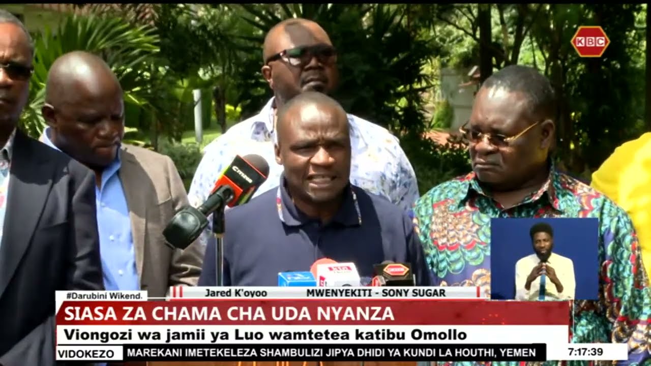 Siasa za UDA Nyanza I Viongozi wakashifu uchochezi wa kikabila wa ODM dhidi ya viongozi wa eneo hilo