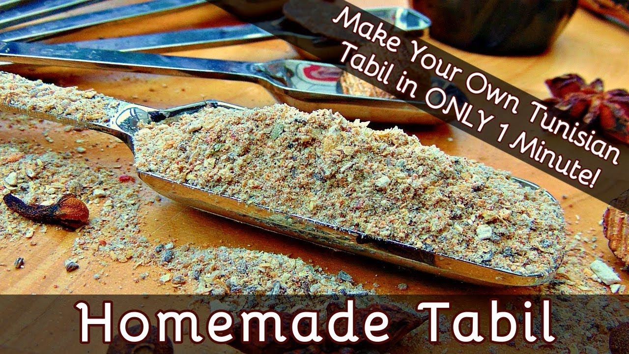 How to Make Tabil in ONLY 1 Minute! | A Super Easy-to-Make Tunisian Spice Mix | #172