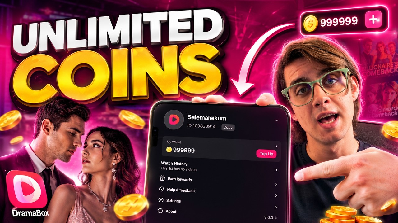 DramaBox Coins Free - How To Get DramaBox Unlimited Coins - DramaBox Free Coins (2026 Guide)