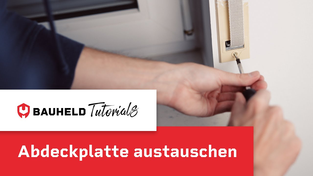Rolladengurt Abdeckung wechseln &ndash; Schritt f&uuml;r Schritt Anleitung zum Selber austauschen | Tutorial