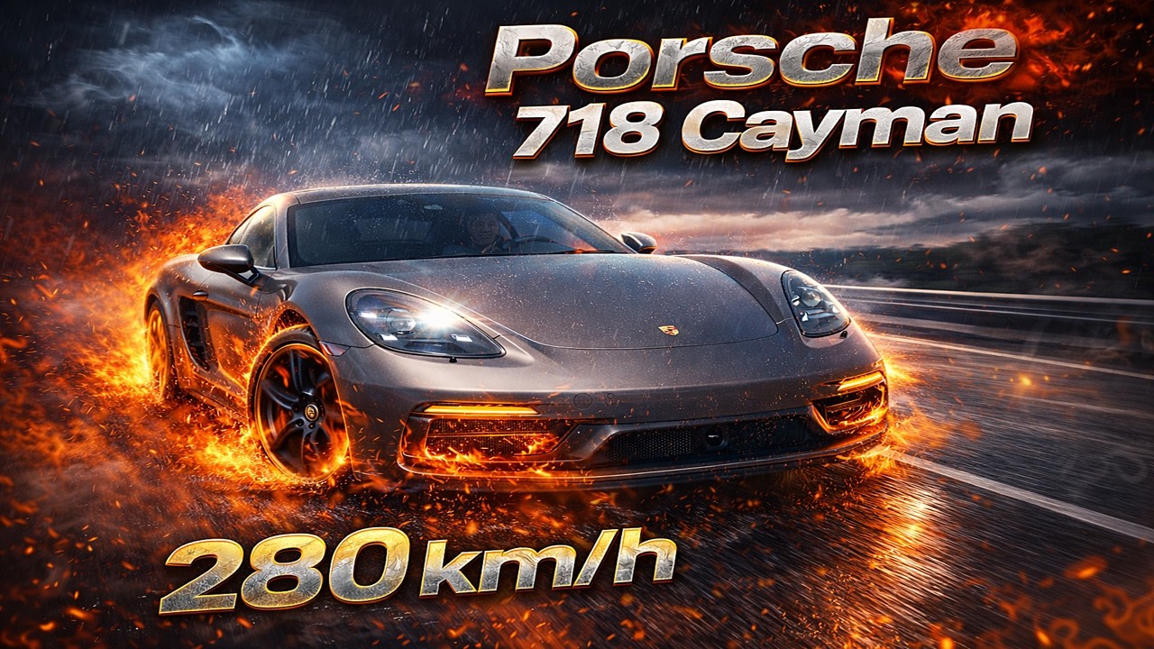 (4K) Porsche Cayman 718 GTS 2018  (+280km/h) - Forza Horizon 5