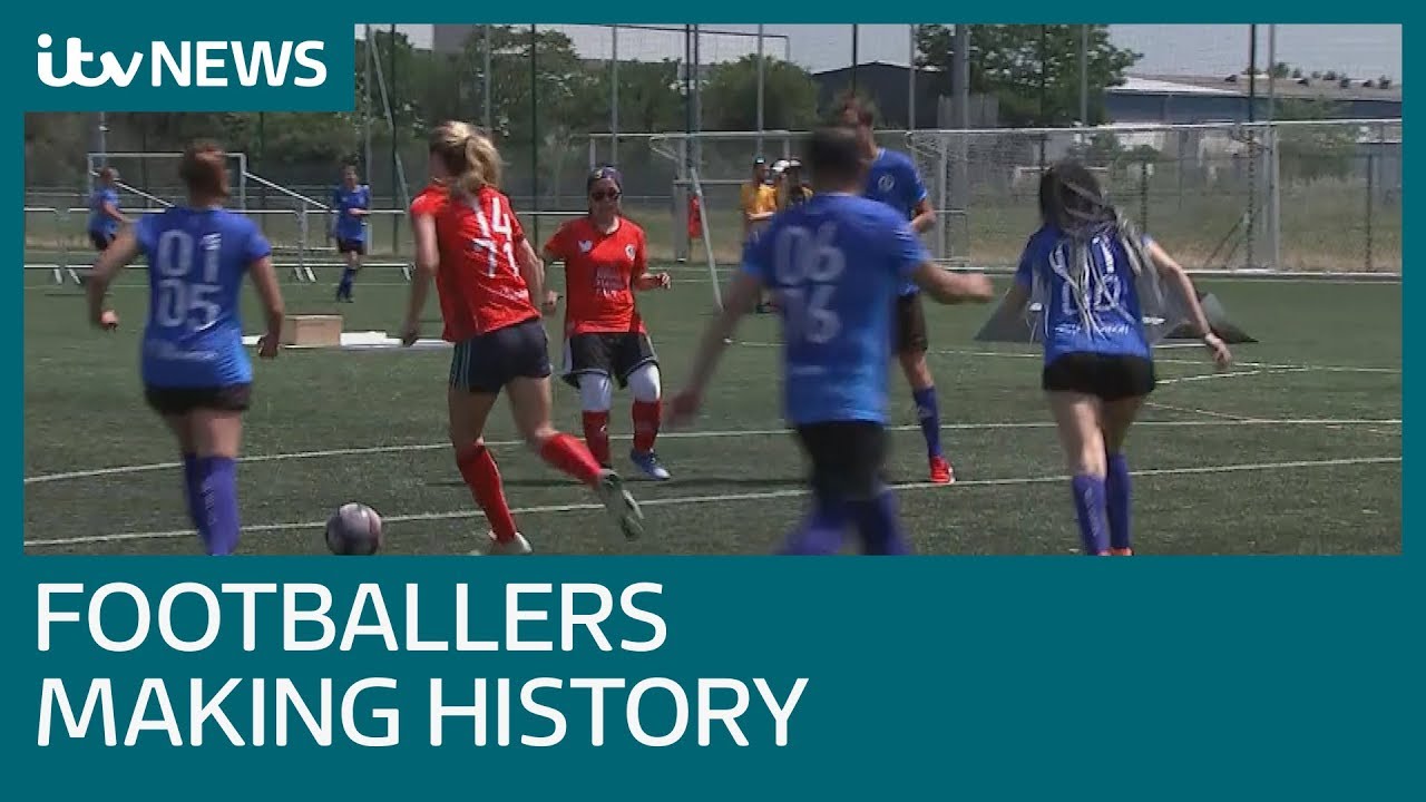 World record footballers: Meet the 3,500 players making history | ITV News