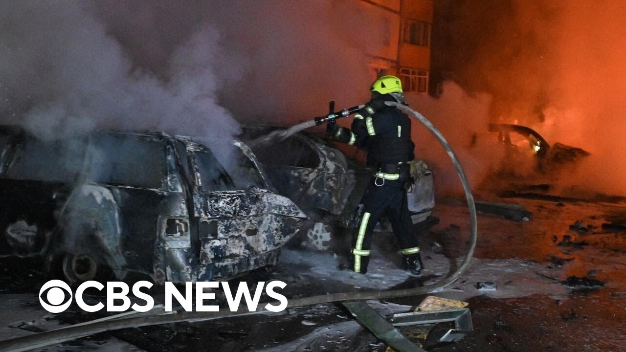 Russia bombards Ukraine in deadly overnight strikes