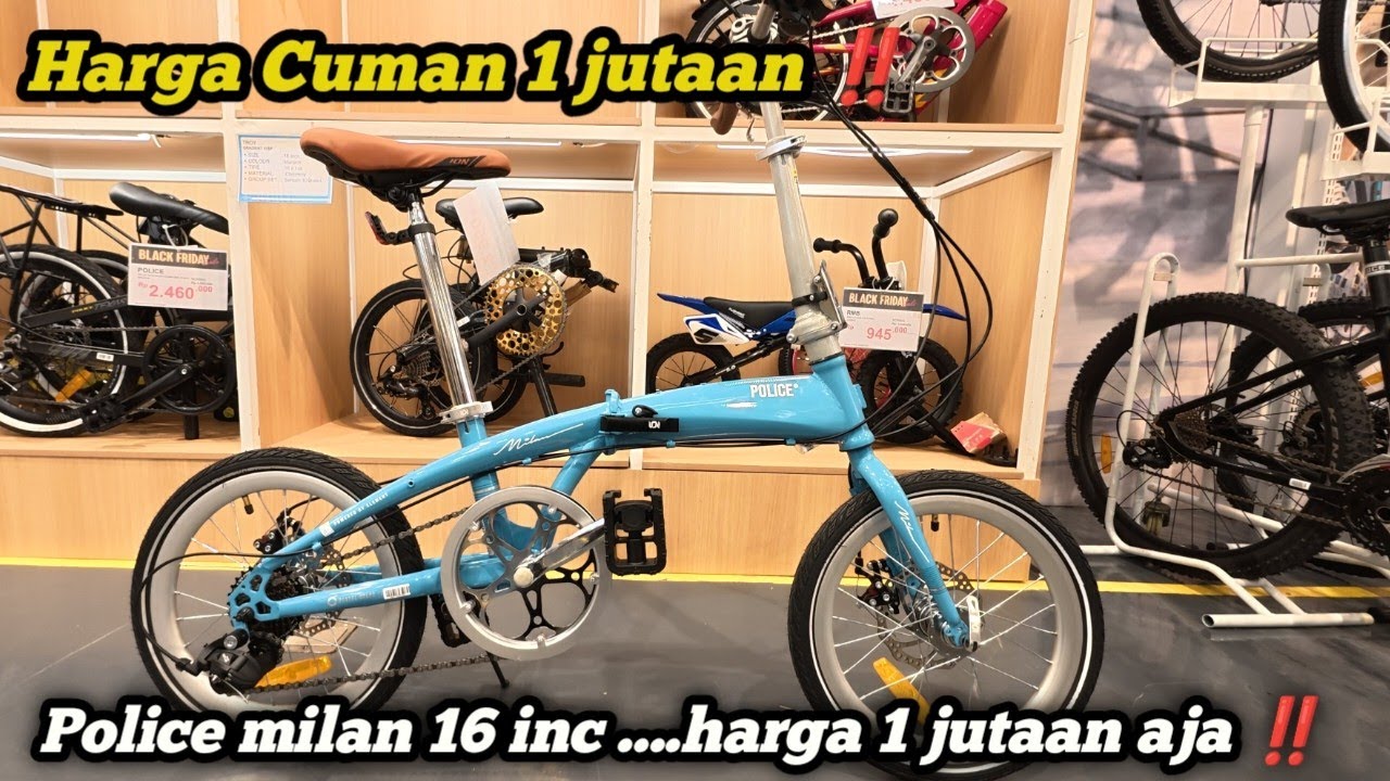 REKOMENDASI SEPEDA LIPAT HARGA 1 JUTAAN ...
