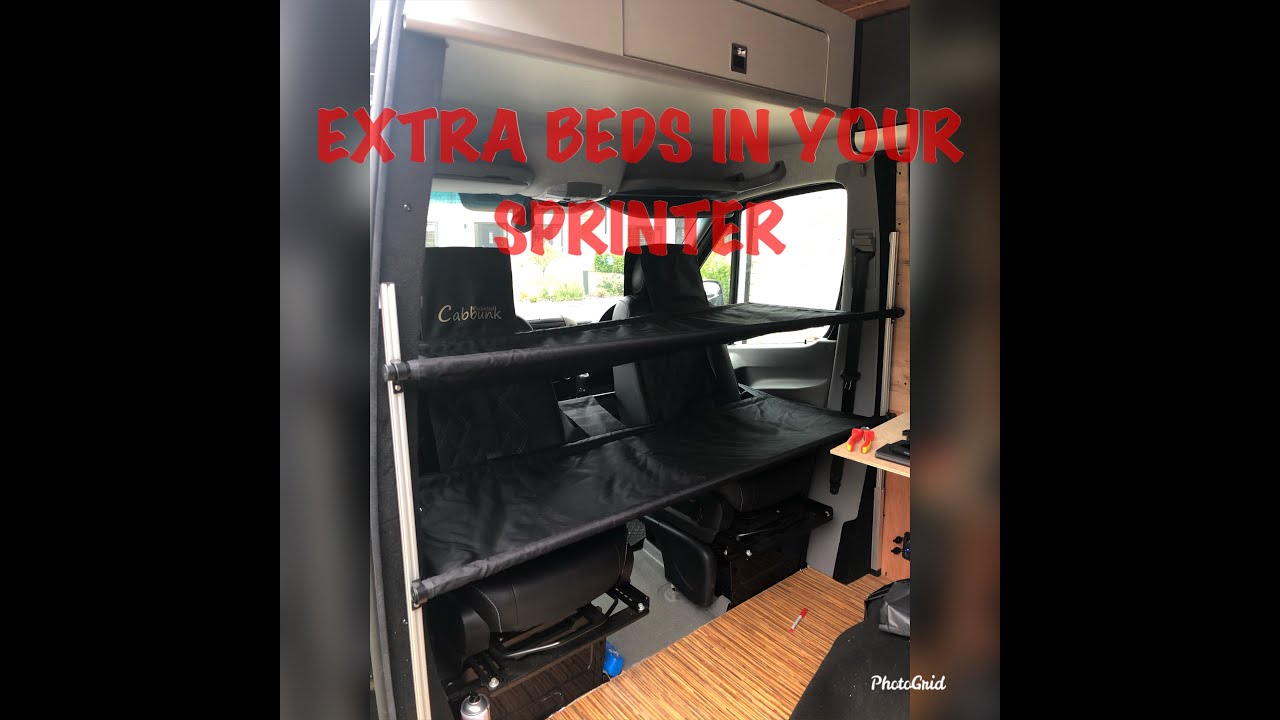 Sprinter 4x4 CABBUNK bunk beds