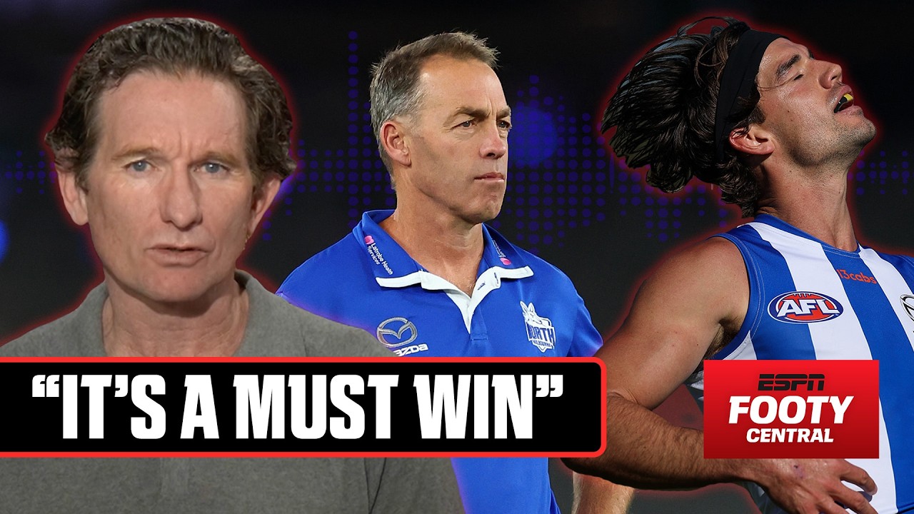 'It's a must-win': Hird puts the acid on North's leaders | ESPN Footy Central #AFL