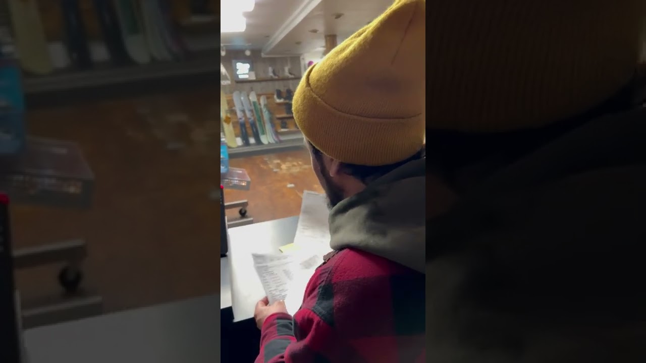 Person sneaks up behind coworker to scare him!