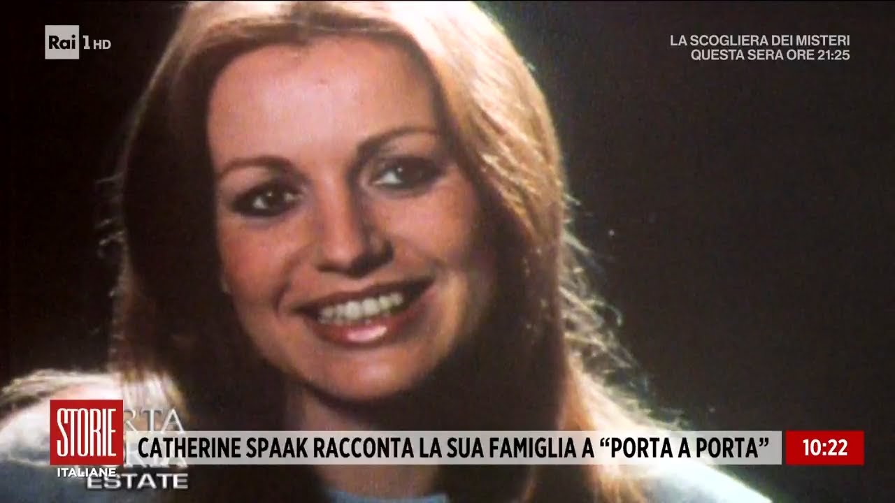 La sofferenza di una stella dolore per Catherine Spaak - Storie italiane  - 19/04/2022