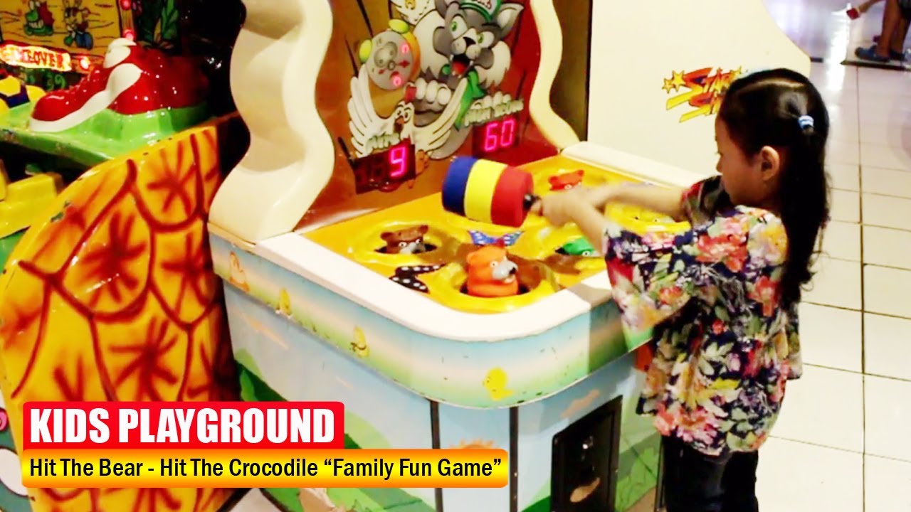 Hit The Bear | Hit The Crocodile | Arcade Game | Family Fun Game | Aqilla's Diary