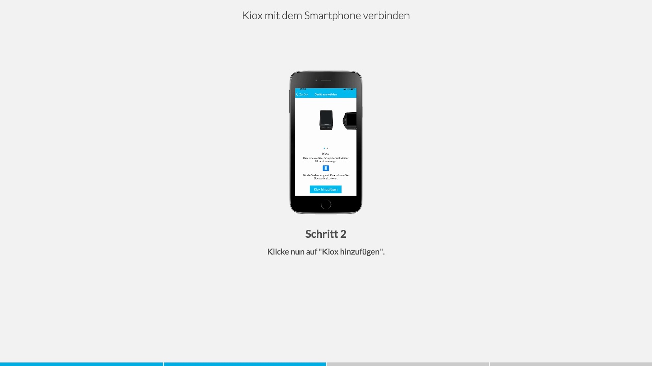 Bosch eBike Kiox Tutorial 3 - Kiox mit dem Smartphone verbinden