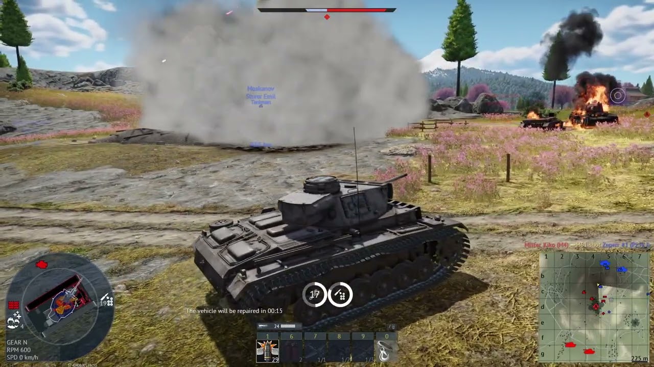 Playing War thunder