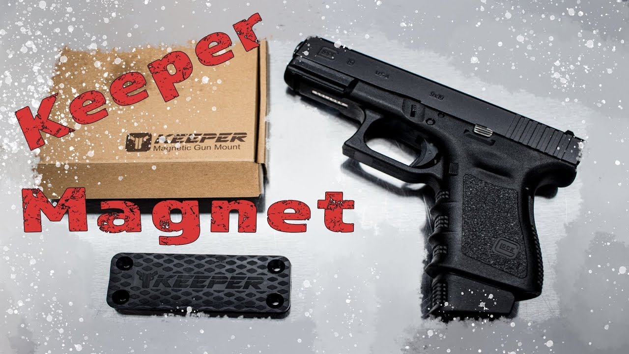 Keeper Magnetic Pistol Mount Review and a great addon to you Conceal Carry