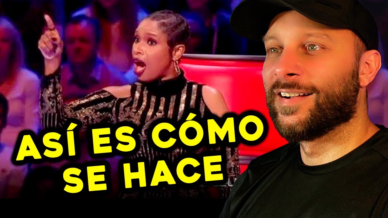 Lección magistral de (Jennifer Hudson) juez de la voz