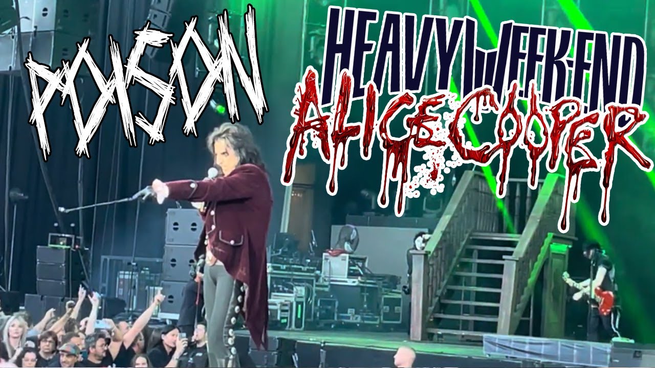 ALICE COOPER - Poison HD (HeavyWeekend Nancy 2024)