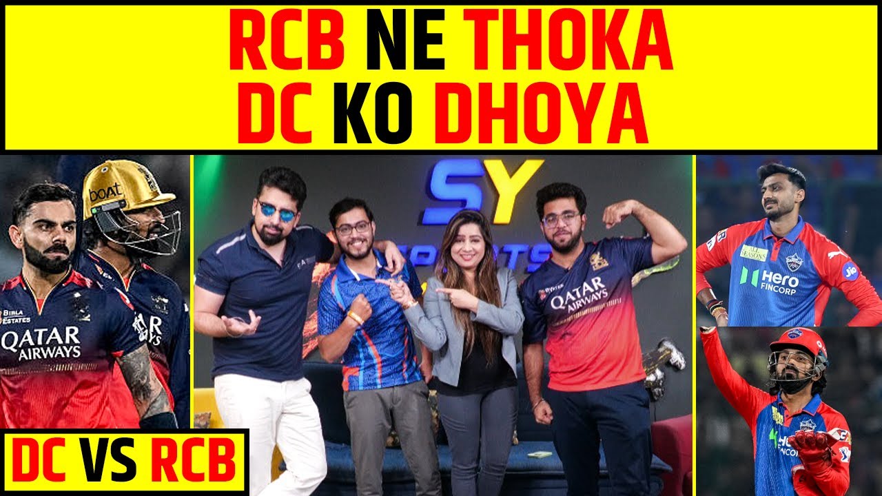 🔴DC VS RCB: VIRAT KOHLI & KRUNAL PANDYA REAL MATCH WINNERS, RCB THRASHED DC