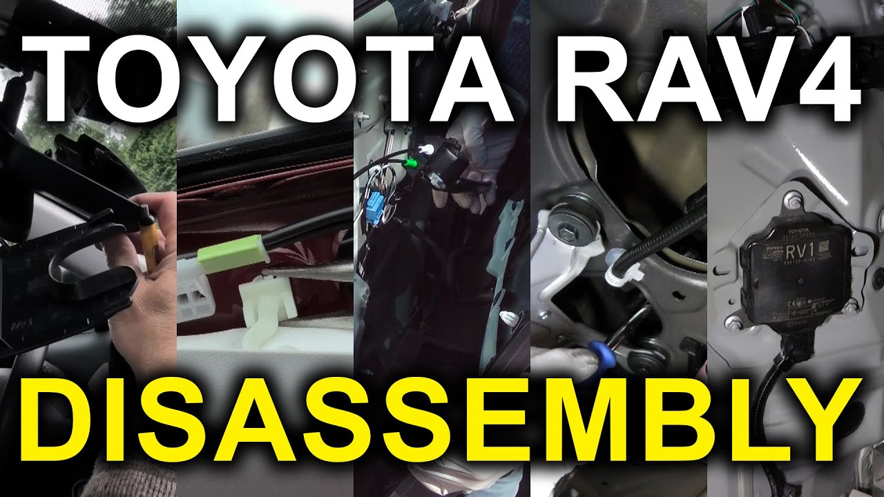 Toyota RAV4 (2019-2025): RAV4 Disassembly! How To Remove Panels, Trim, Covers And Other Parts?