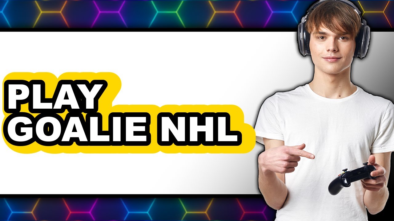 How to Play Goalie in NHL 24 - Step By Step