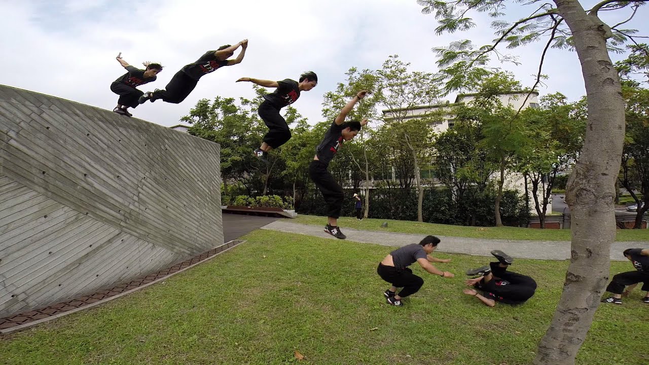 Parkour roll 護身 - 跑酷特技教學
