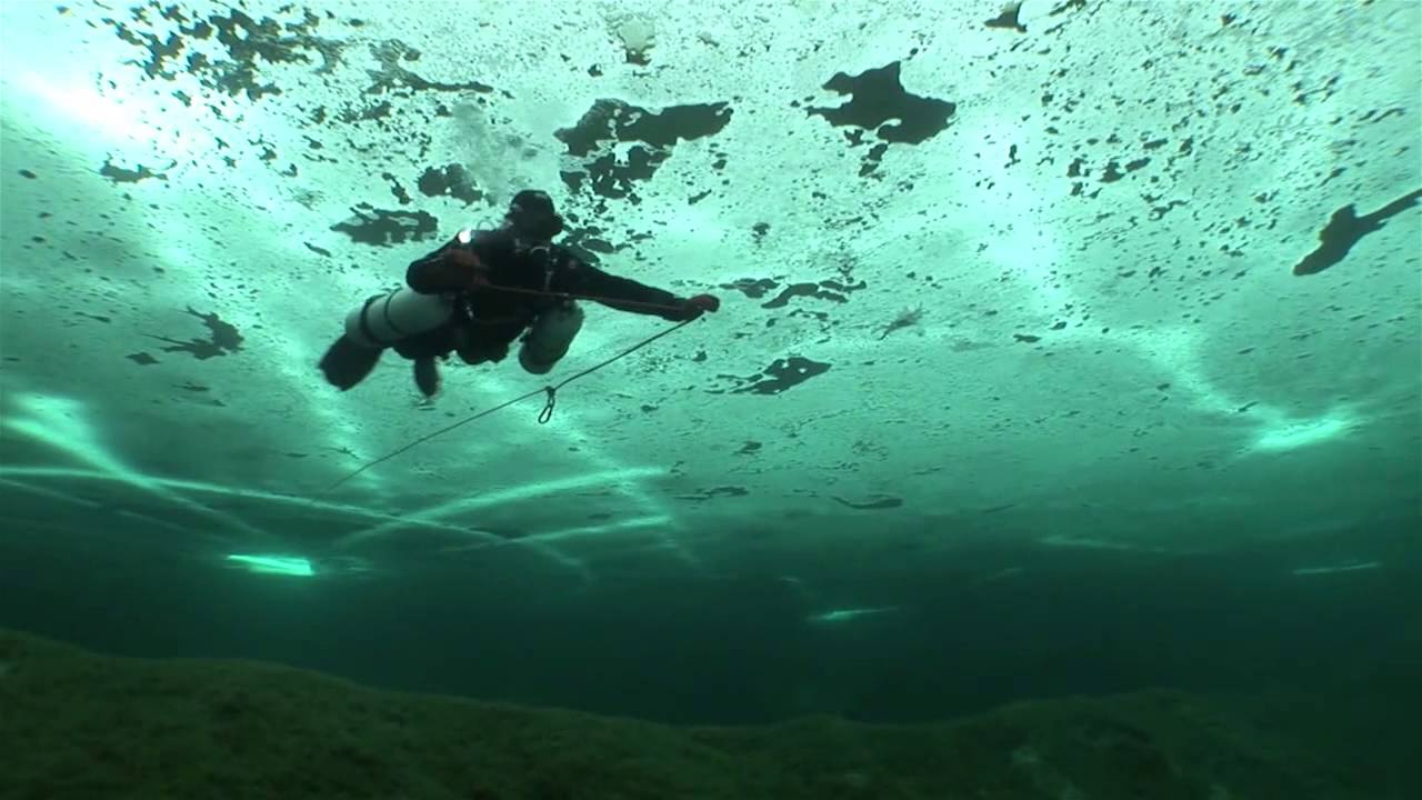 Razor Side Mount Ice Diving