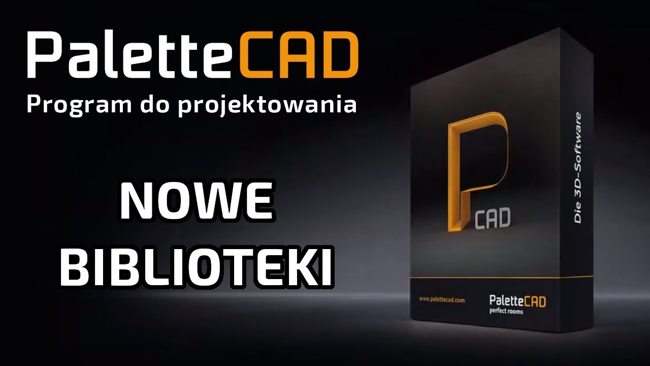Nowe Biblioteki - PaletteCAD 10 - Program do projektowania mebli