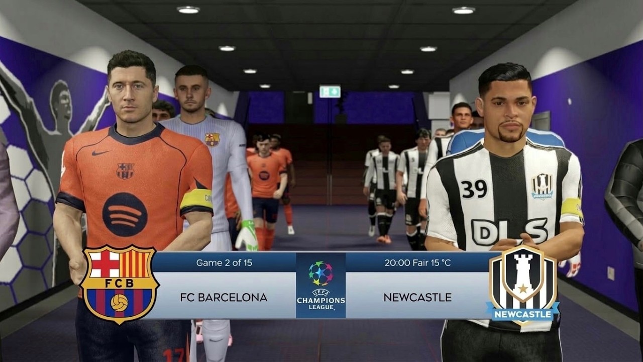 Dls 26 | Fc Barcelona Vs Newcastle Vs Chelsea | Legendary Division🔥