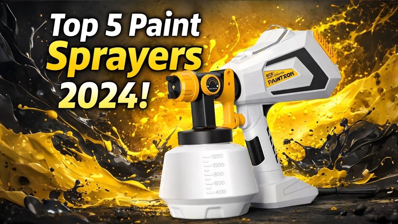 Top 5 Best Electric Spray Paint Guns for House in 2026 🏠🎨 | HVLP & Airless Picks