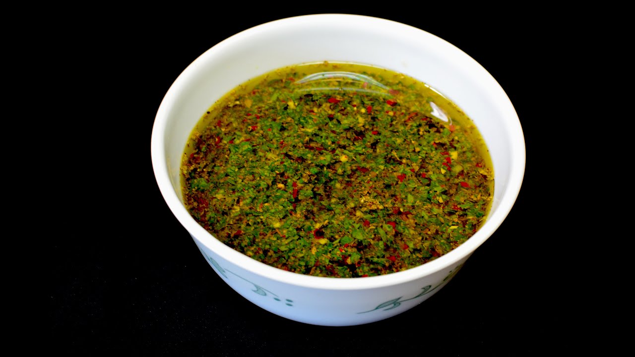 How to make Chimichurri Sauce