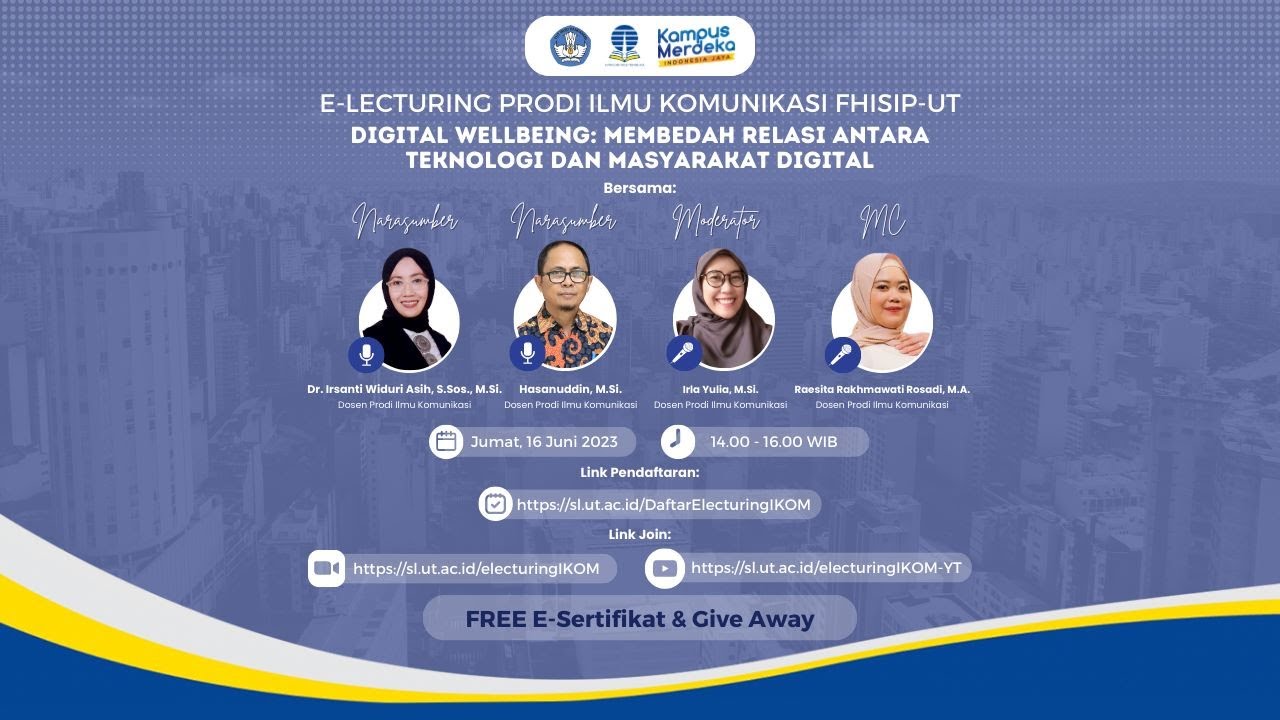 Digital Wellbeing: Membedah Relasi Antara Teknologi dan Masyarakat Digital