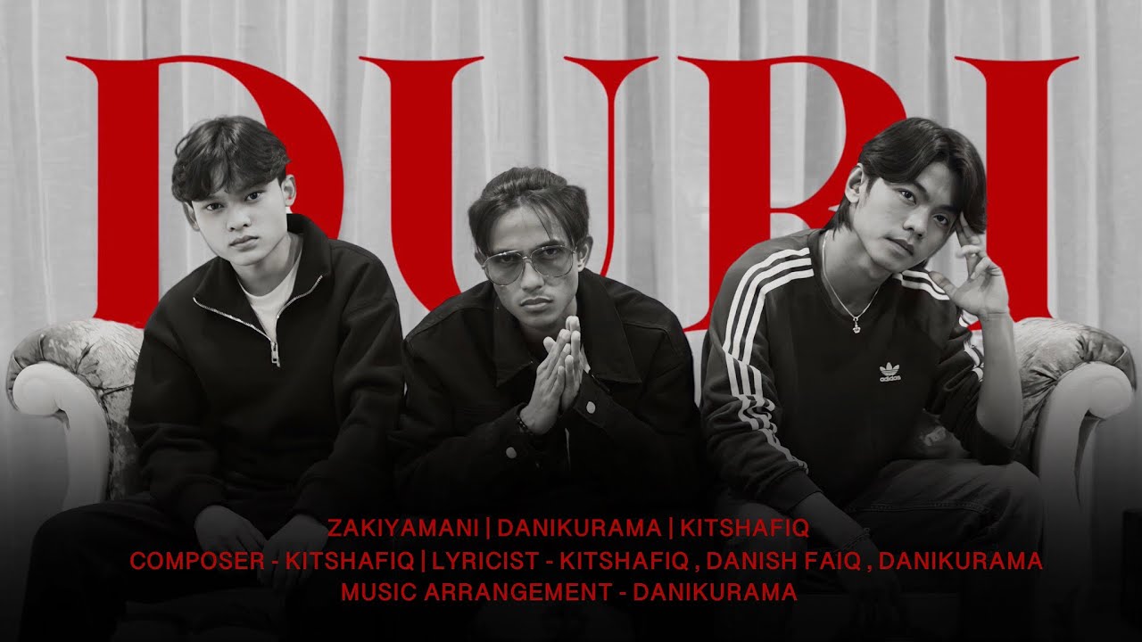 DURI - Kitshafiq, Zaki Yamani & Dani Kurama [Official Lyric Video]