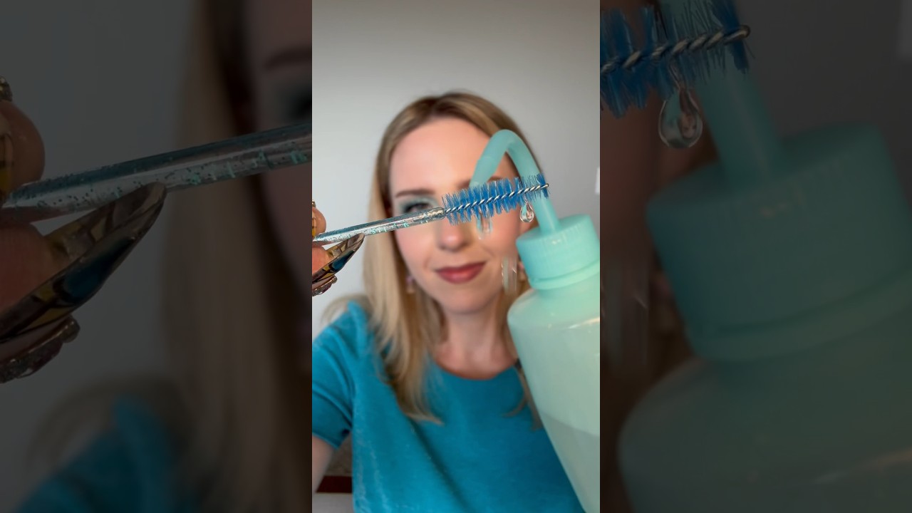 doing your makeup with water - part 2 💧 #asmr