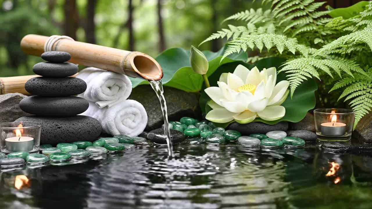 Relaxing Music and Soothing Nature Sounds 🌿 Deep Sleep, Meditation Music, Stress Relief, Spa Yoga