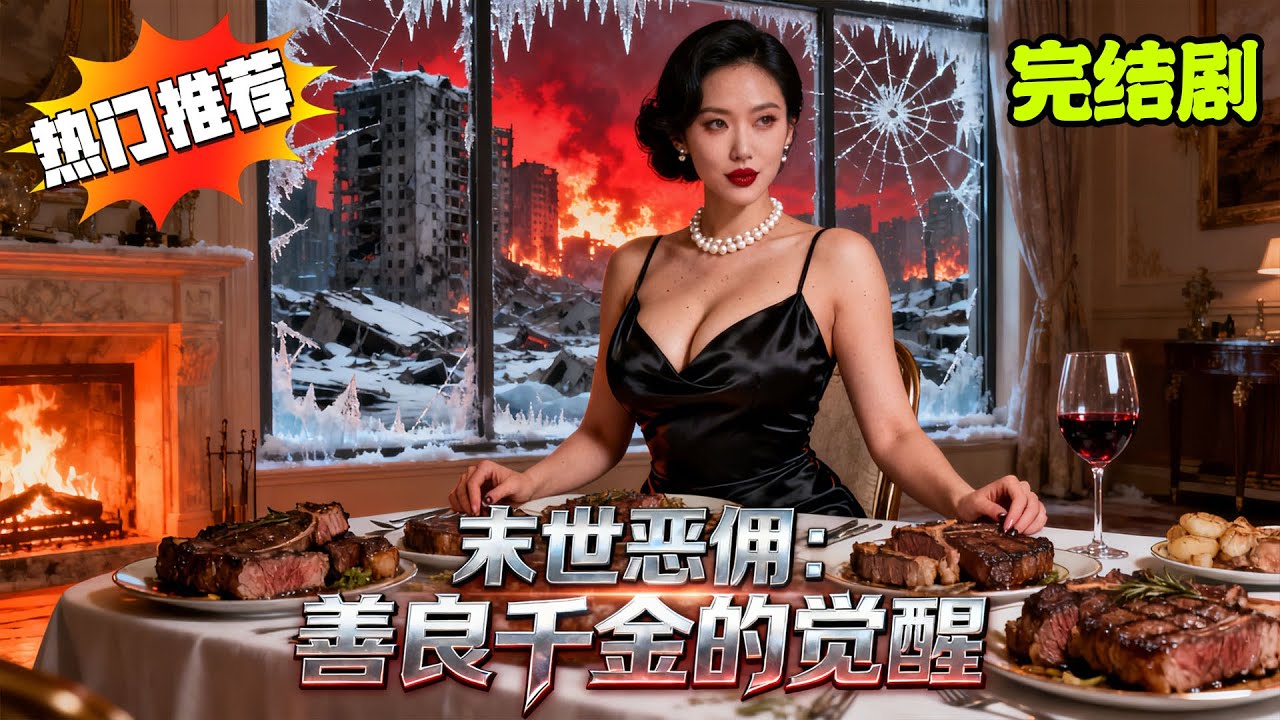 极寒末世完结爽剧︱极寒末日被保姆一家背叛，换两袋发霉大米冻毙街头，重生回到倒计时一个月！【末世恶佣：善良千金的觉醒】#短剧 #ai剧 #ai真人剧 #天天剧场 #末日 #极寒 #重生 #逆袭