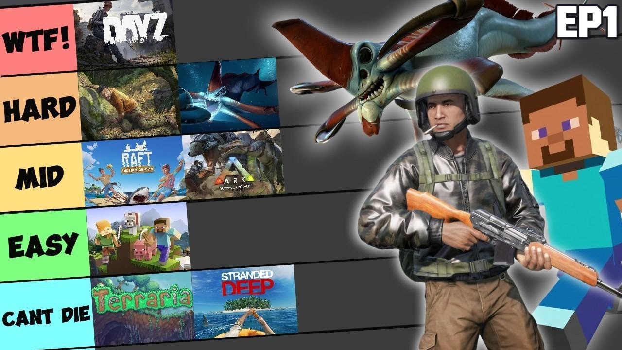 Survival Games Are Too EASY... So I Ranked Every &ldquo;Impossible&rdquo; Survival Game (PT1)