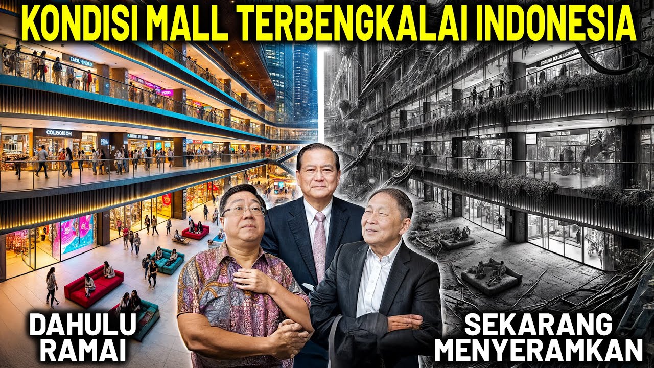 Miris! Dulu Ramai, Mal² Populer di Indonesia Ini Kini Terbengkalai Serasa Jadi Mal Berhantu