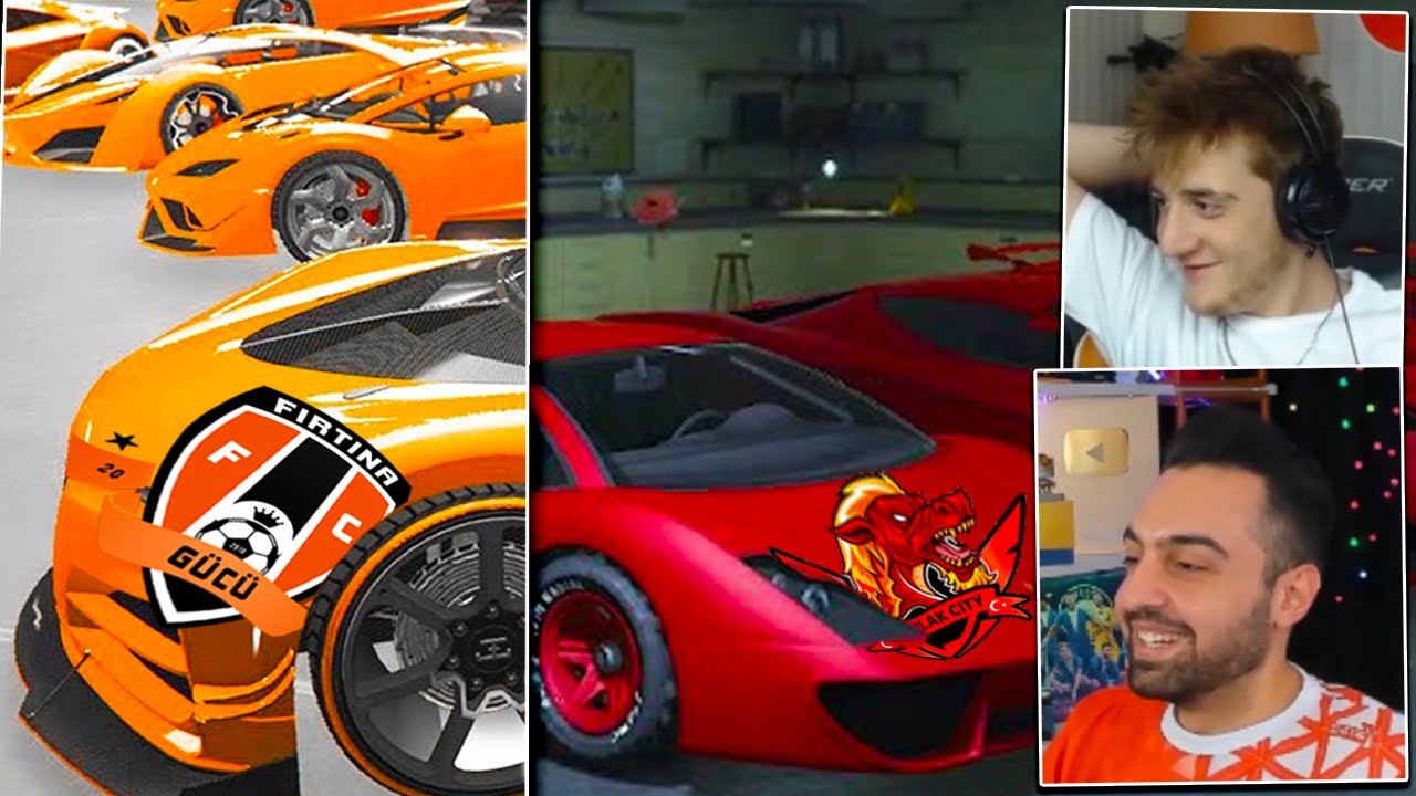 OYUNDA KENDİ TAKIMIMIZIN ARABALARINI MODİFİYELİ YAPTIK ! ÜMİDİ ! GTA 5 Online