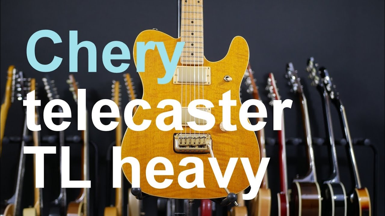 Chery Telecaster TL HEAVY Korea 1998 guitar demo