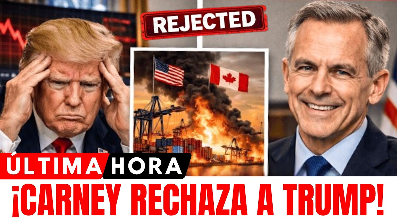 Carney rechaza las exigencias comerciales de Trump — la presión golpea su imperio económico
